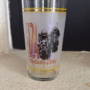 Kentucky Derby 124 Frosted Glass
